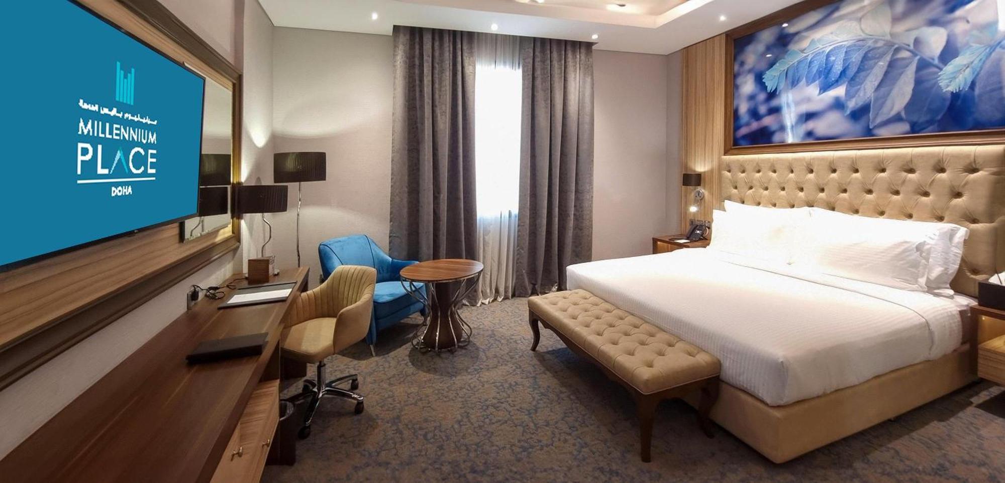 Millennium Place โดฮา ภายนอก รูปภาพ Deluxe Room